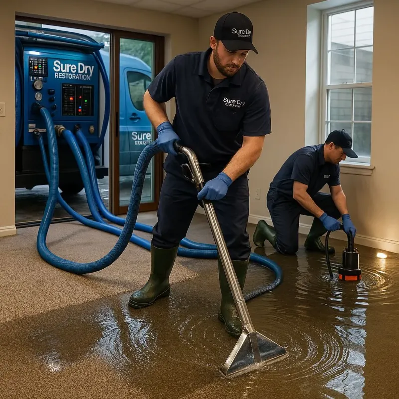 Water Extraction and Removal process in Weslaco, TX